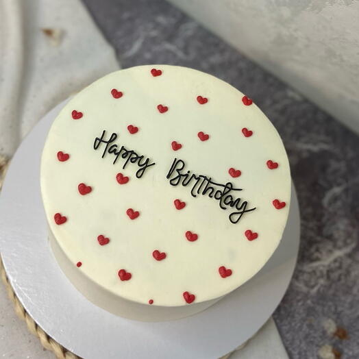 Торт «happy birthday» на день рождения