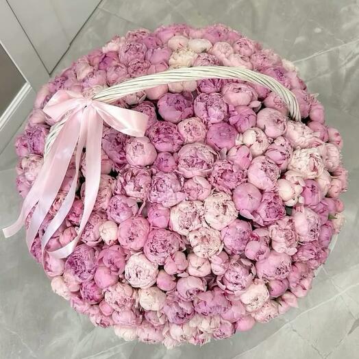 Композиция  Пионовая роскошь