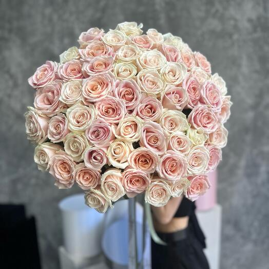 59 нежных роз