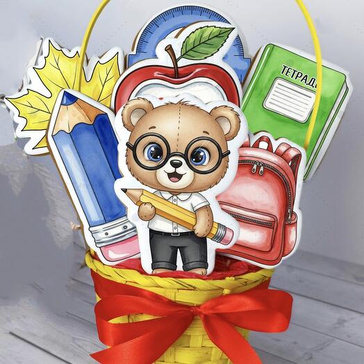 Корзина имбирных пряников