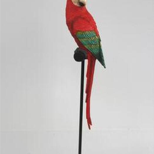 Statuette "Parrot" red 1mtr