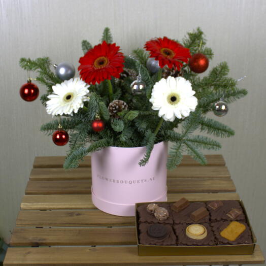 Christmas Gift Brownie Box