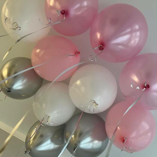 Шары под потолок для девушки, девочки, жены, дочери, на день рождения, для мамы