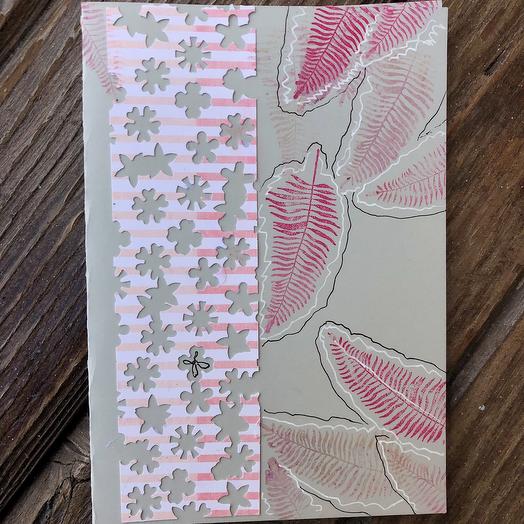 The handmade card
