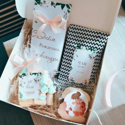 Regalo de cumpleaños para la novia, colega