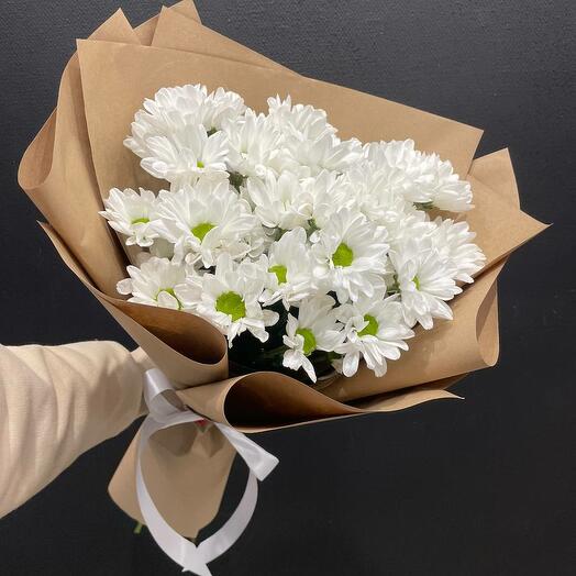 Bouquet of 5 chrysanthemums
