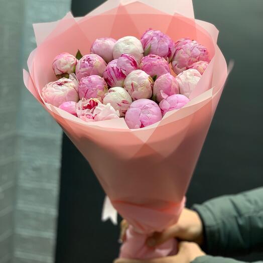 Букет из 21 пионов 😍😍😍️️
