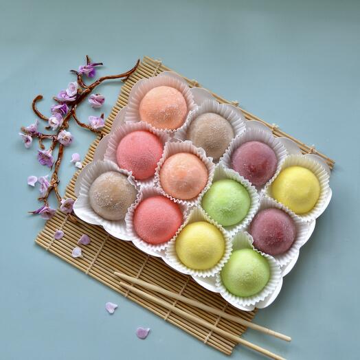 "Doble Mochi" conjunto de Mochi 6 sabores de 2 piezas