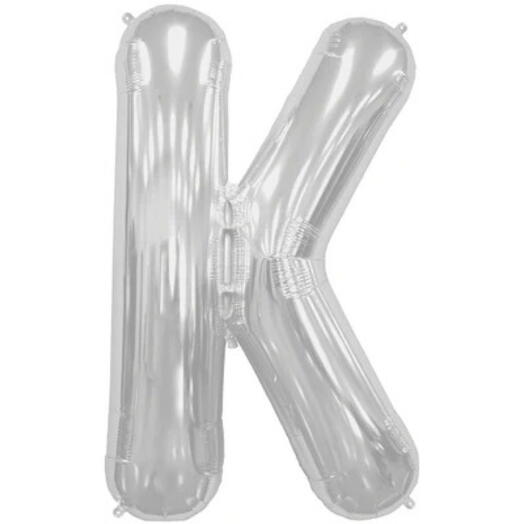 Letter K Silver Foil Balloon -5315