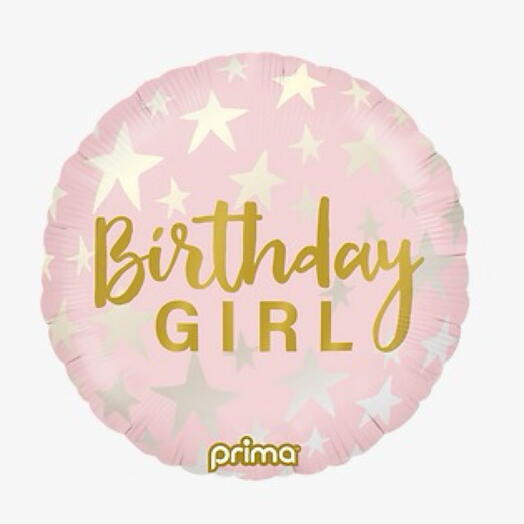 Birthday Girl Foil  Balloon 4-4236