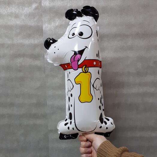 Figura de bola en un palo de aire