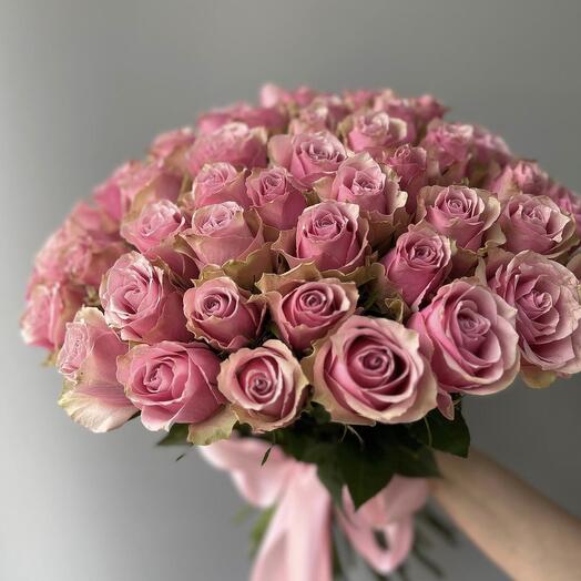 Athena (51 pink roses )