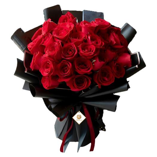 Valentines Sunggles - 30 Red Roses Bouquet