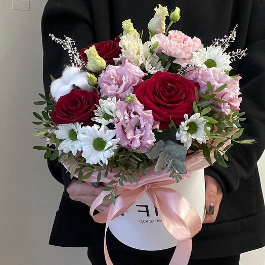 Flowers in a box