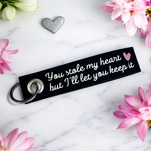 Anniversary keyring gift