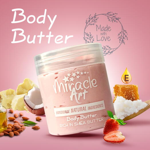 Strawberry Kiss Vegan Body Butter