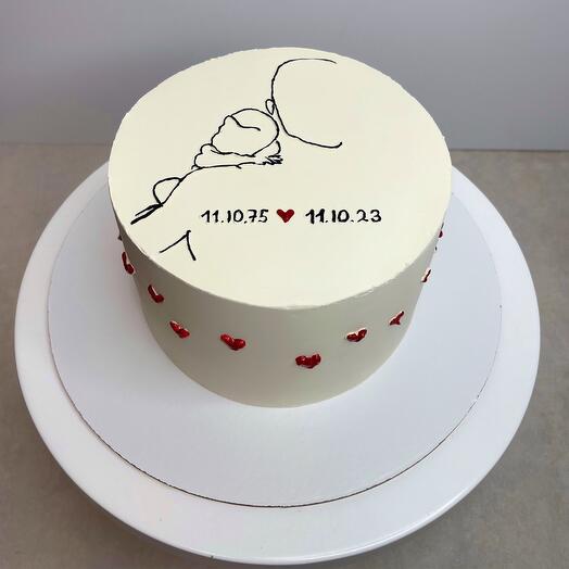 Тортик для папы на день рождения