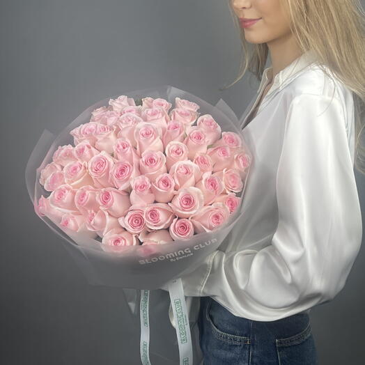 51 Pink roses Bouquet