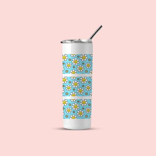 Smiley Daisy Tumbler