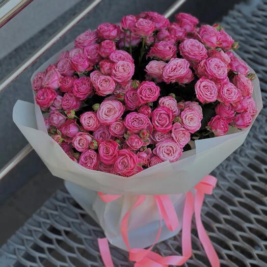 Dark Pink Spray Bouquet