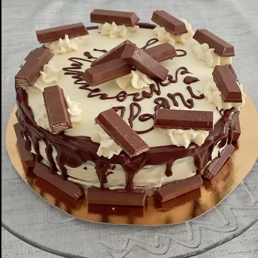 TARTA DE CHOCOLATE KIT KAT