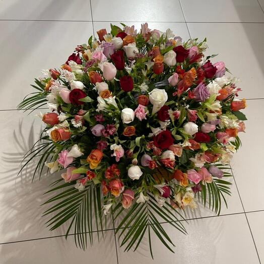 Букет разноцветный