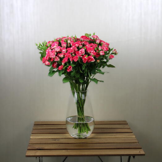 Fire works Spray rose vase