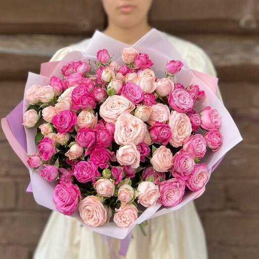 17 rosas de peonía de Arbusto Bombastic Mix