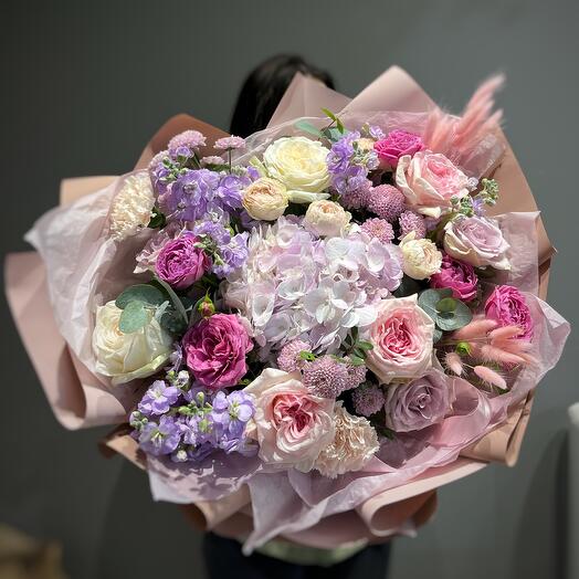 Большой ароматный букет с сухоцветами 🌸