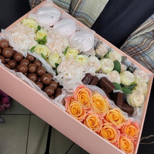 Подарочная коробка🌸