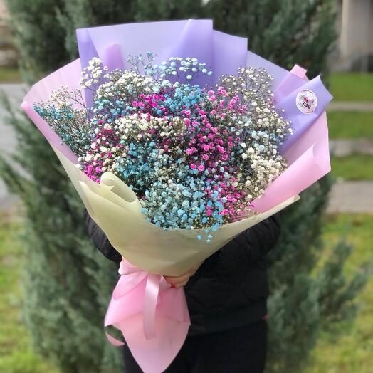 Радужная гипсофила .🌈