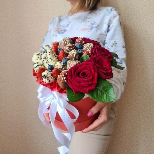 Клубника в шоколаде Сердцеедка