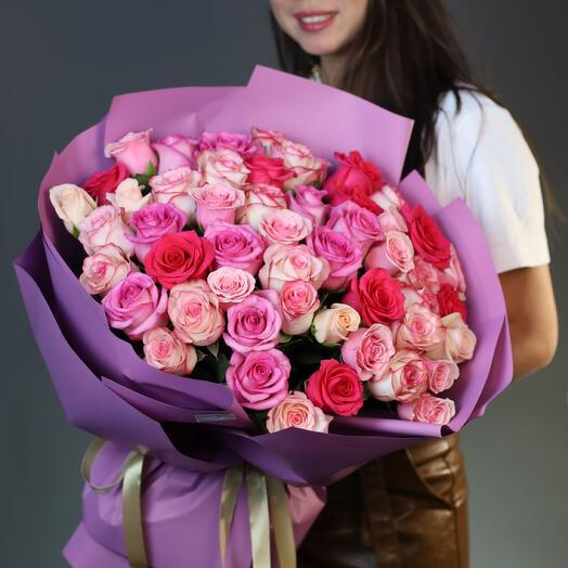 Букет из 51 Голландской розы