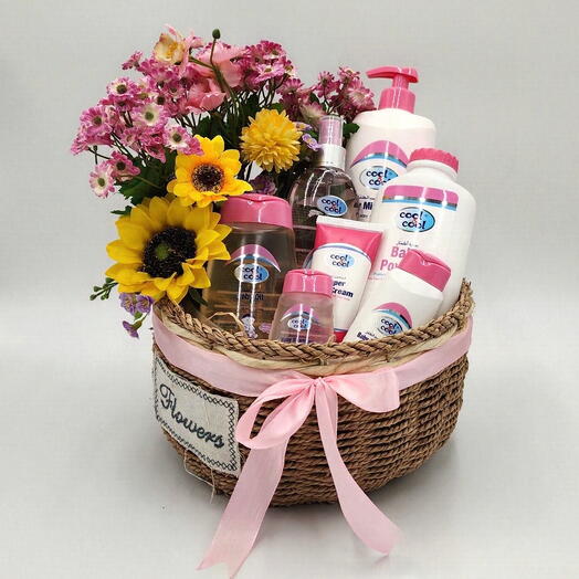 Blossoming Baby Bliss - Baby Girls Gift Basket