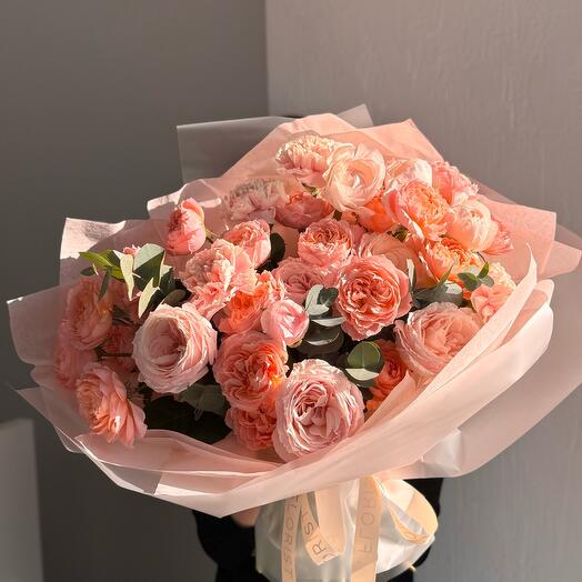 Букет «Прямо в сердце» L-размер