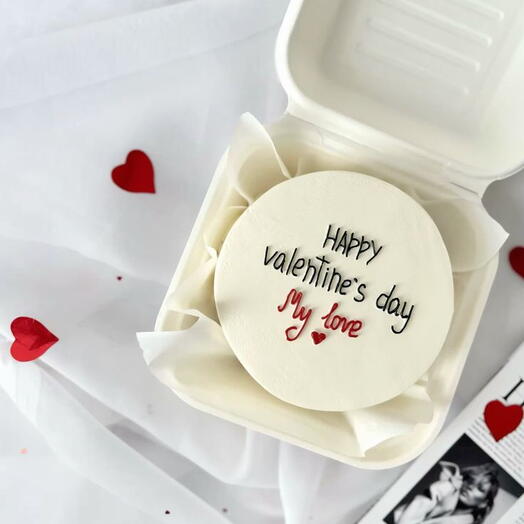 Valentines day - Bento cake