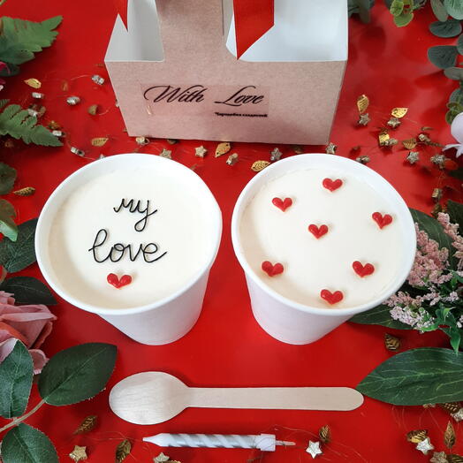 Торт в стакане to gou my love