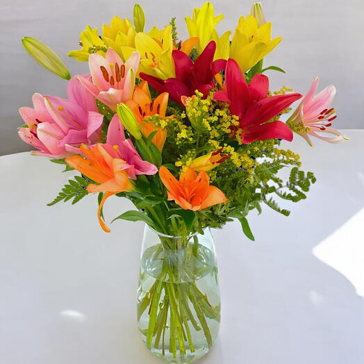 Fresh Asiatic Lily Bouquet