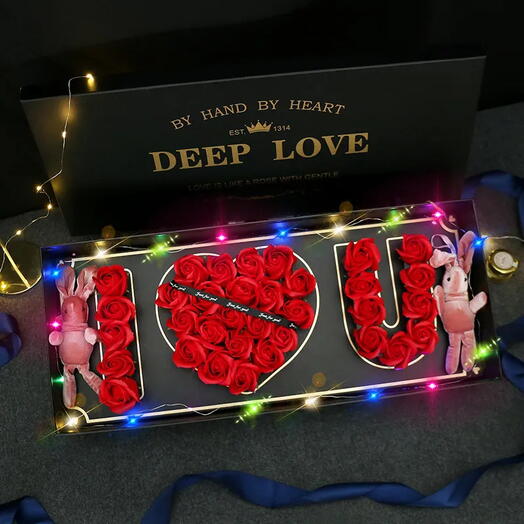 Red rose I love you
