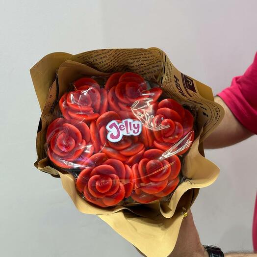 Букет из мармелада "Розы" от Jelly