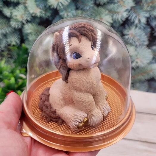 Шоколадный символ года лошадка [из ГЛАЗУРИ ]