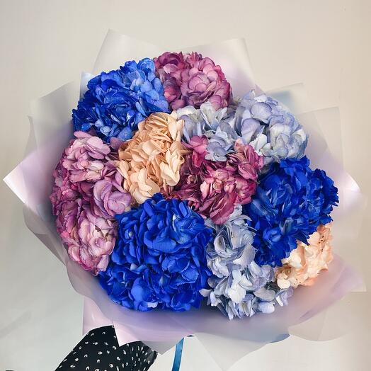 Волшебный Букет из 11 гортензий💜