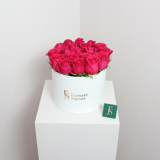 Fuchsia Roses Box