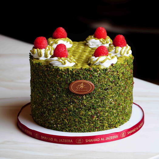 PISTACHIO RASPBERRY CAKE