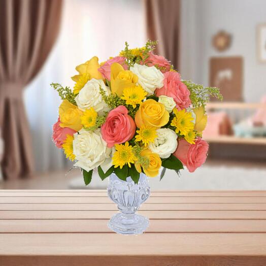 Exuberant Flower Arrangement