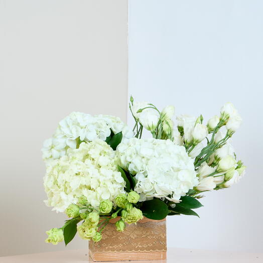 Pure Serenity Flower Arrangement