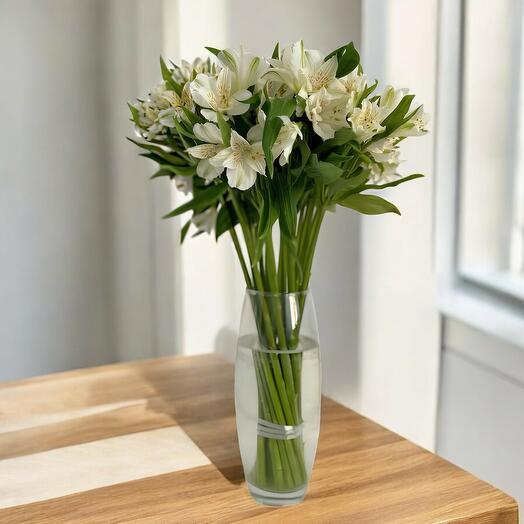 Bouquet de Alstroemerias Blancas