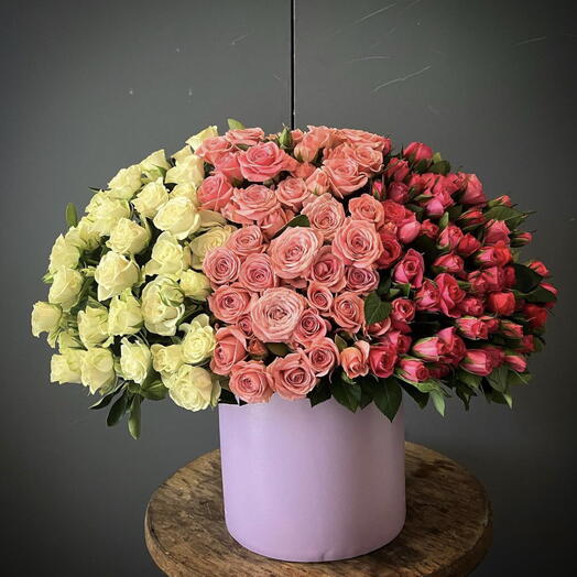 Flowers in a pastel