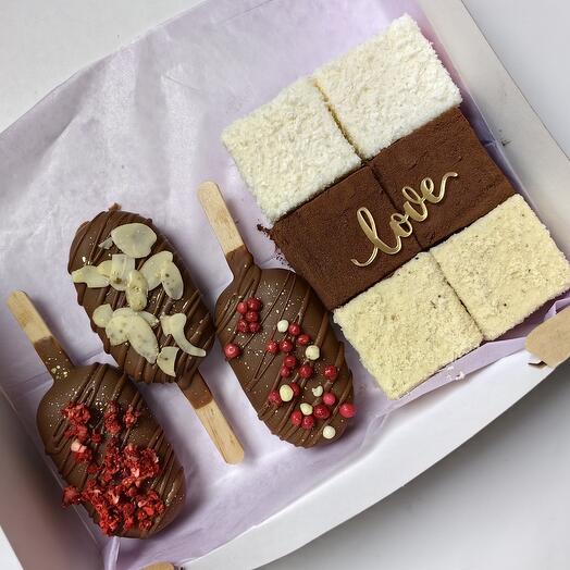 Набор " Ассорти " эскимо и птичье молоко