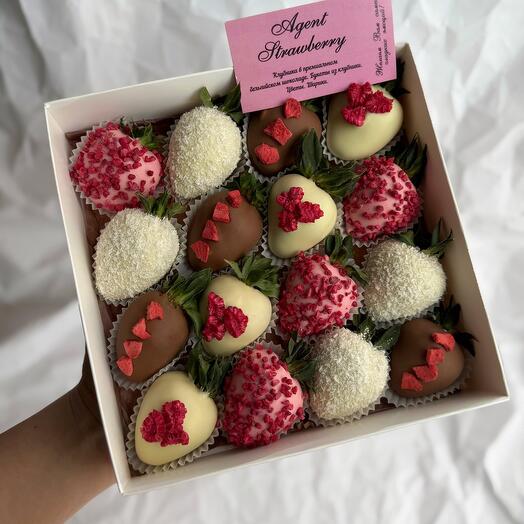 🍓🍫Клубника в шоколаде 16 шт🍓🍫